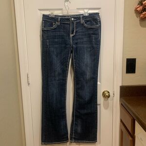 L.A. Idol Dark Blue Boot Cut Jeans